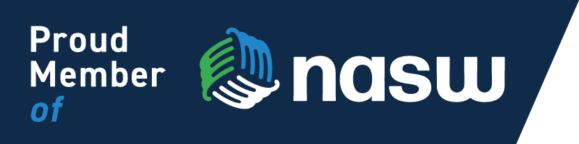 proud member of NASW member, National Association of Social Workers